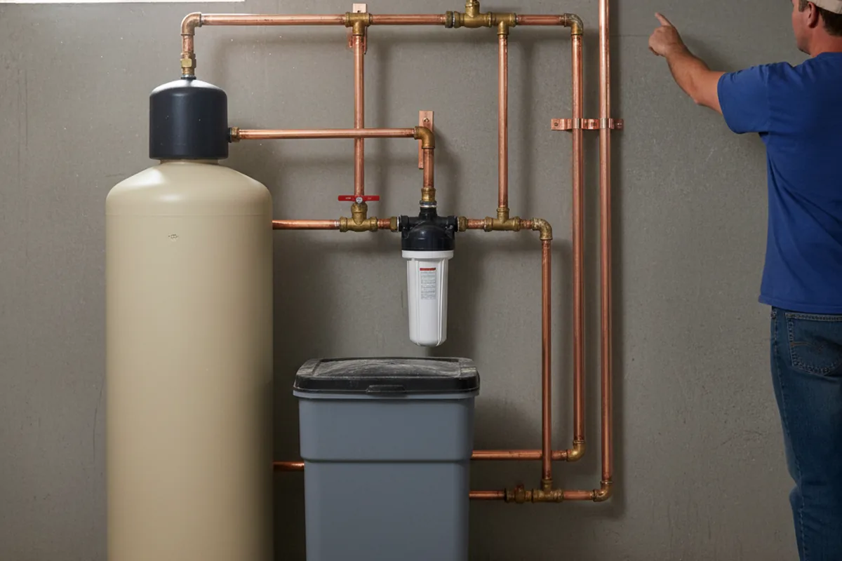 Whole-house water treatment system installed in Lometa